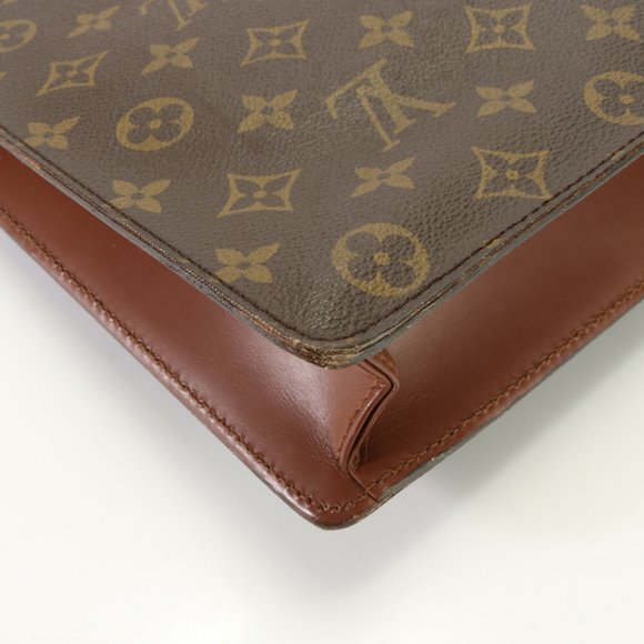 Louis Vuitton Monogram Porte Document Bandouliere M53338 Bag Shoulder Men's - Picture 10 of 16